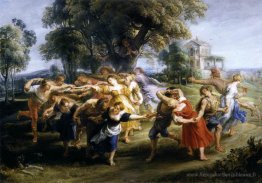 Danse de villageois italiens