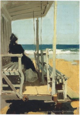 Sur la plage de San Sebastian