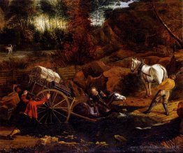 Des chiffres avec un chariot et des chevaux qui fassent un ruiss