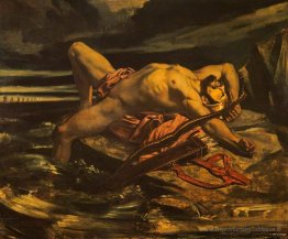 Philoctetes laissés sur l'île de Lemnos par les Grecs sur leur p
