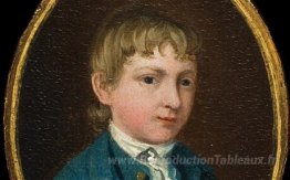 Le portrait miniature d'un jeune garçon (supposé autoportrait)