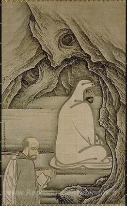 Huike offrant son bras à Bodhidharma