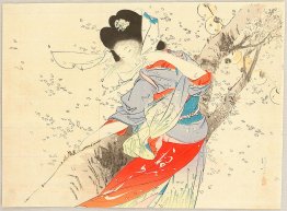 Bijin dans le vent
