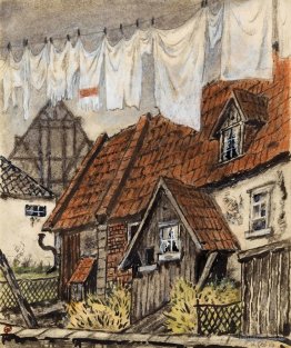 Vieille maison en Allemagne