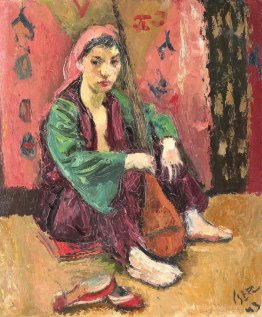 Odalisque avec mandoline