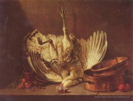 Nature morte avec la dinde pendée