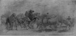 La foire des chevaux (étude)