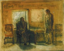 Peter I interroge Tsarevich Alexei