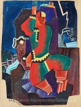 Figur de rödgrön