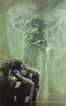 Démon et ange avec l'âme de Tamara