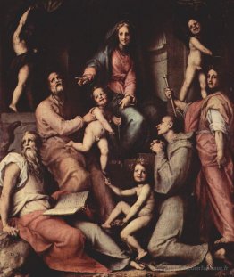 Madonna, anges et saints