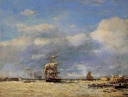 Entrée du port de Havre