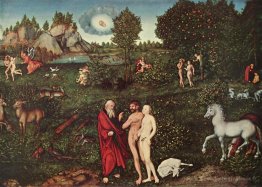 Adam et Eve dans le jardin d'Eden