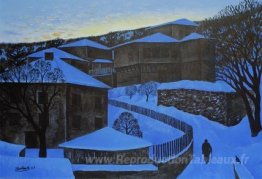 Haut dans les montagnes