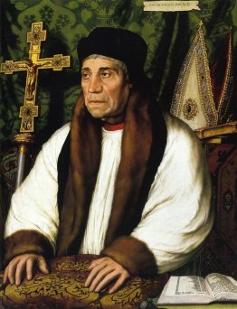 Portrait de William Warham, archevêque de Canberbury