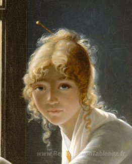 Dessin jeune femme (détail)