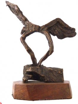 Silhouette en bronze