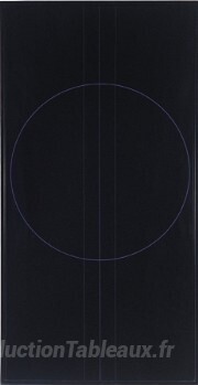 Peinture noire, indigo Violet VI