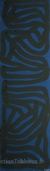 Vertical bleu