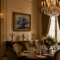 Lilas — Salle à manger de château