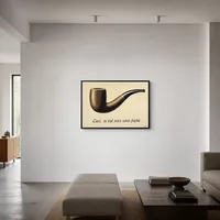 La trahison des images (ce n'est pas un tuyau) — Galerie minimaliste