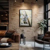 Apparition du visage d'Aphrodite de Cnidos dans un paysage — Loft moderne