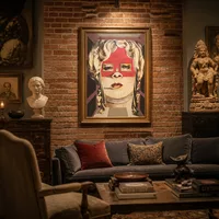 Face de Mae West qui peut être utilisé comme appartement — Maison de collectionneur