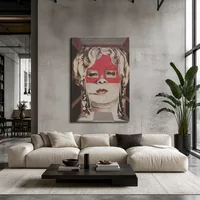 Face de Mae West qui peut être utilisé comme appartement — Loft moderne