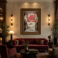 Face de Mae West qui peut être utilisé comme appartement — Hôtel de charme