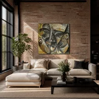 Dynamisme de la tête d'un homme — Loft moderne