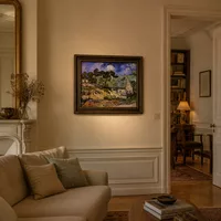Maisons avec des toits de chaume, Cordeville — Appartement parisien