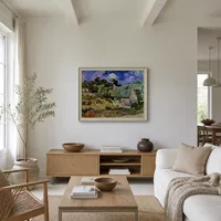 Maisons avec des toits de chaume, Cordeville — Maison scandinave