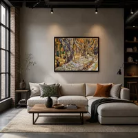Grands arbres avion — Loft moderne