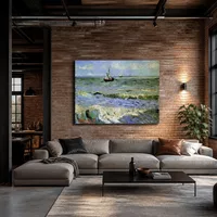Paysage marin à Saites-Maries — Loft moderne