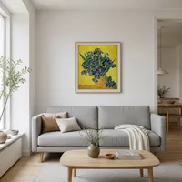 Nature morte avec iris — Maison scandinave