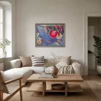 Bleu — Maison scandinave