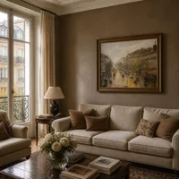 Boulevard Montmartre pioggia di primavera — Appartement parisien