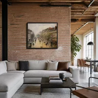 Boulevard Montmartre pioggia di primavera — Loft moderne