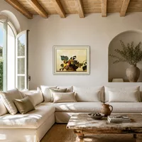 Panier de fruits — Maison méditerranéenne