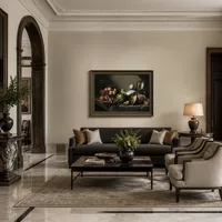 non identifié — Intérieur de musée