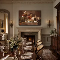 Souper à Emmaüs — Salle à manger de château
