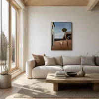 Une pin au bord de la mer — Maison scandinave