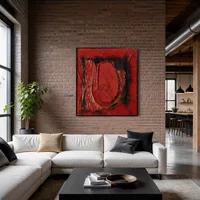 Plastique rouge — Loft moderne