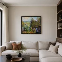 Un coin du jardin à Montgeron — Galerie minimaliste