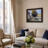 Banques de la Seine à Lavacourt — Appartement parisien