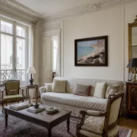 Bateaux sur la plage à Etreat — Appartement parisien