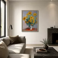 Bouquet de tournesols — Résidence contemporaine