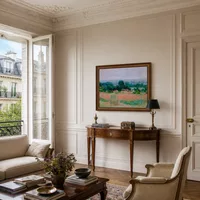Back de foin à Giverny — Appartement parisien