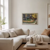 Dans le jardin — Maison scandinave