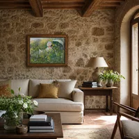 Dans le pré — Villa italienne